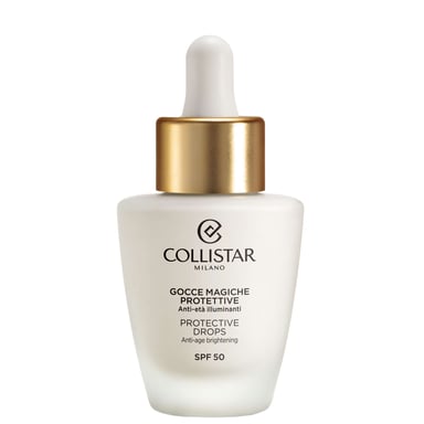 Collistar Gotas Protectoras para Bronceado SPF50 30ml - Fórmula Antienvejecimiento