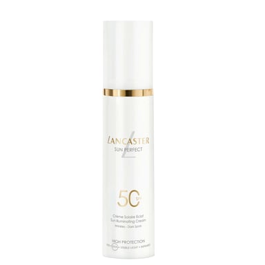 Crema Iluminadora Perfect Sun de Lancaster SPF 50 para Piel Joven