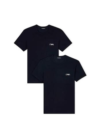 Pack de 2 camisetas Emporio Armani para hombre Eagle GA