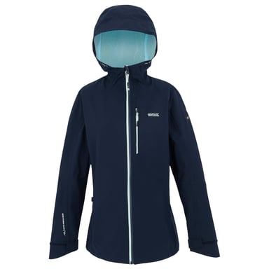 Regatta Womens/Ladies Birchdale II Waterproof Jacket (Navy/Icy Morn)