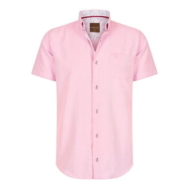 Cappuccino Italia Camisas Manga Corta Rosa Rosa