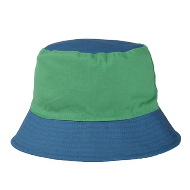 Regatta Childrens/Kids Scratch Reversible Bucket Hat (Piquant Green/Moroccan Blue)