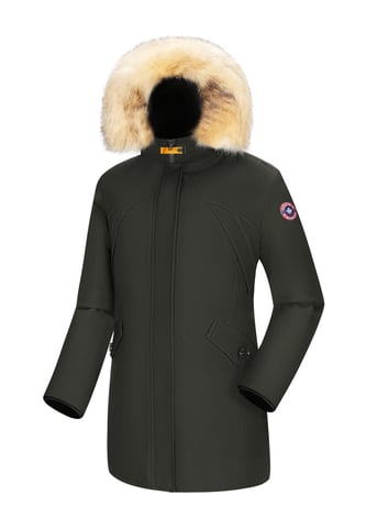 Subprime Chaqueta invierno Parka Chloe Verde
