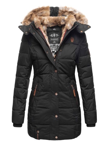 Chaqueta de invierno Marikoo para mujer con capucha y forro de pelo sintético