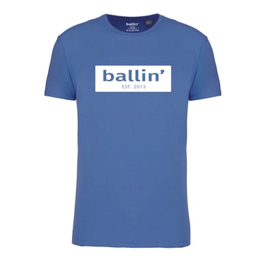 Ballin Est. 2013 Tee SS Cut Out Logo Shirt Azul
