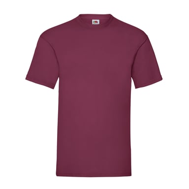 Fruit of the Loom Unisex Adult Valueweight T-Shirt (Burgundy)