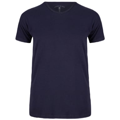Presly & Sun Tee SS Steve Cuello en V Azul