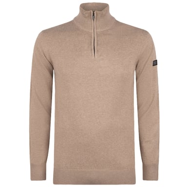 Presly & Sun Jersey Jersey de punto con cremallera Lewis Beige