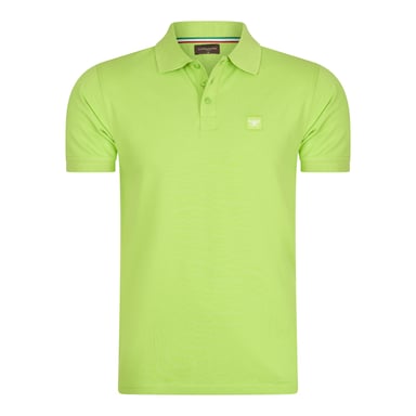 Cappuccino Italia Polo SS Polo Liso Piqué Verde