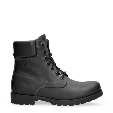 Botines impermeables de cuero negro Panama Jack 03 C3 para hombre