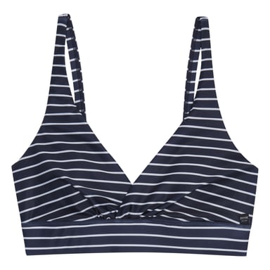 Regatta Womens/Ladies Paloma Stripe Textured Bikini Top (Navy/White)
