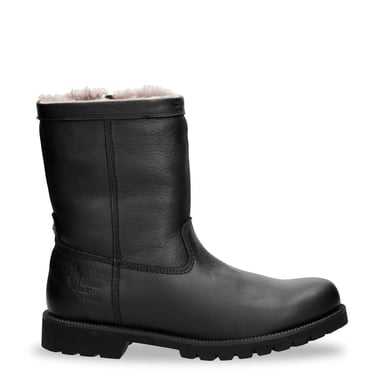 Botines de cuero impermeables negros Fedro Igloo C3 de Panama Jack para hombre