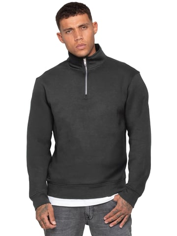 Enzo Milano | Sudadera de Hombre con Media Cremallera