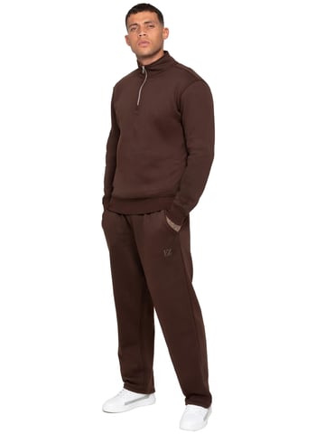 Enzo Milano | Conjunto de Sudadera con Media Cremallera para Hombre
