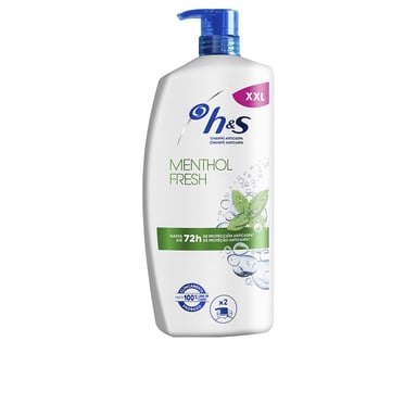 H&s Menthol Fresh Champú Anticaspa Dosificador 1000 ml