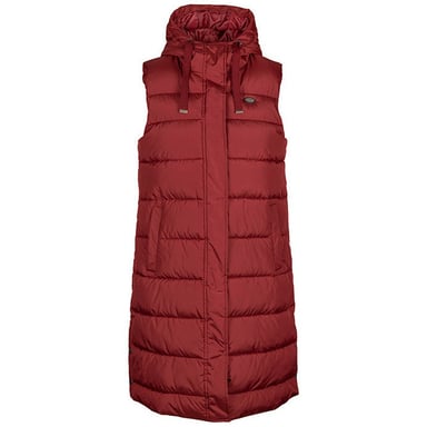 Trespass Womens/Ladies Leona Quilted Gilet (Dark Cherry)