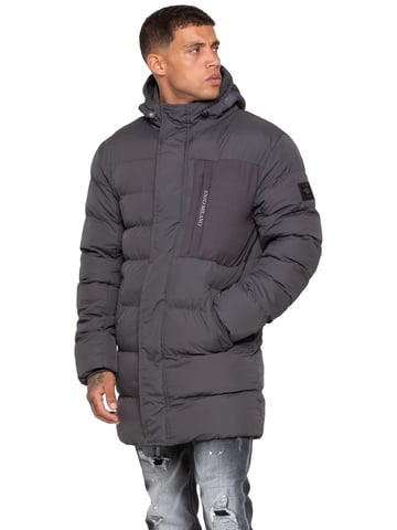 Enzo Milano | Chaqueta de plumas larga para hombres