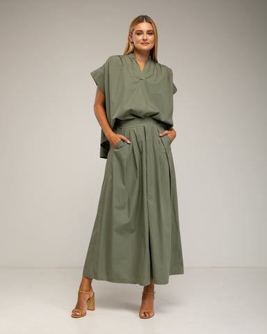 Pantalón tipo palazzo