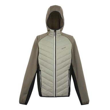 Regatta Mens Andreson VIII Hybrid Jacket (Golden Sand/Treetop/Black)