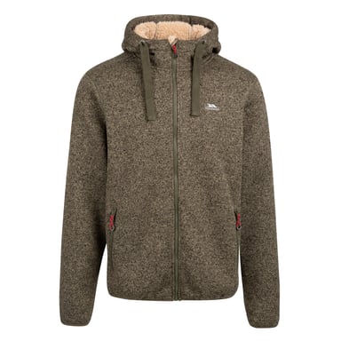 Trespass Mens Tableypipe Fleece Jacket (Ivy Marl)