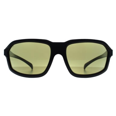 Serengeti Wrap Mens Negro Brillante Capa Transparente Saturn Fotocrómico 555nm Hext