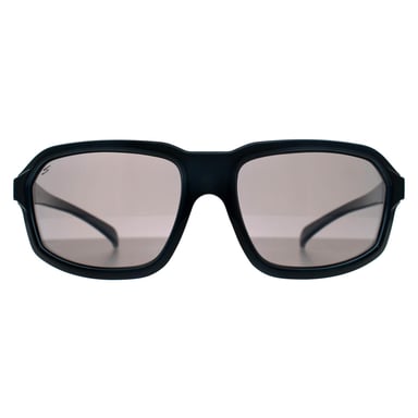 Serengeti Wrap Hombre Azul Oscuro Brillante Pulverizado sobre Azul Lechoso Saturno Polarizado Humo Hext