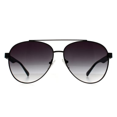 Kenneth Cole Reaction Aviador Unisex Brillante Gunmetal Humo Gradiente KC1394