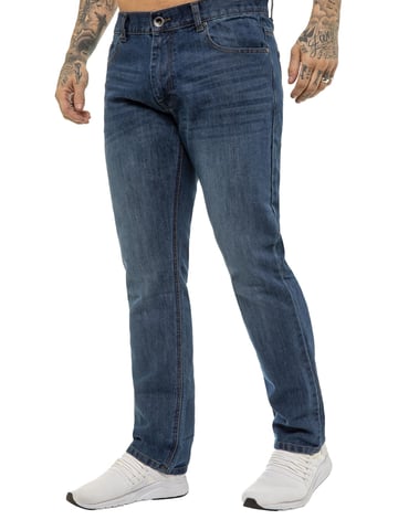 Enzo | Jeans de Corte Recto para Hombre Ajuste Regular