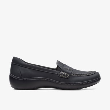 Zapatos de Cuero Negros Cora Ashly