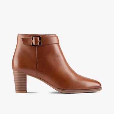 Botas de Cuero Oscuro Kaylin 60