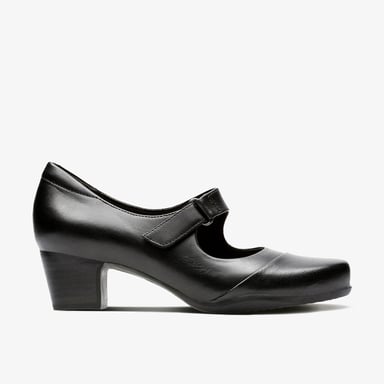 Zapatos de Cuero Negros Rosalyn Wren