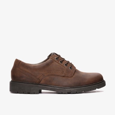 Zapatos de Cuero Marrón Lane Stride