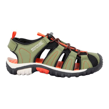 Regatta Childrens/Kids Westshore Sandals (Nephrite Green/Tango)