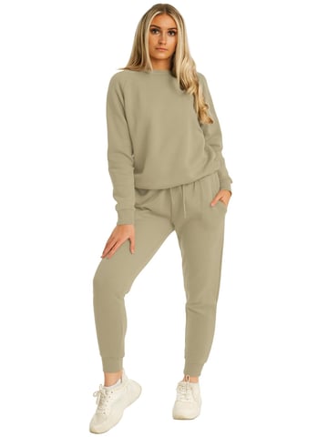 Kruze | Conjunto de chándal para mujer con cuello redondo