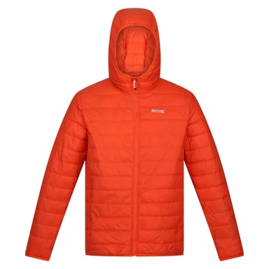 Regatta Mens Hillpack Hooded Lightweight Jacket (Rusty Orange)