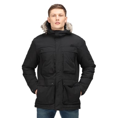 Regatta Mens Volter Waterproof Insulated Parka (Black)
