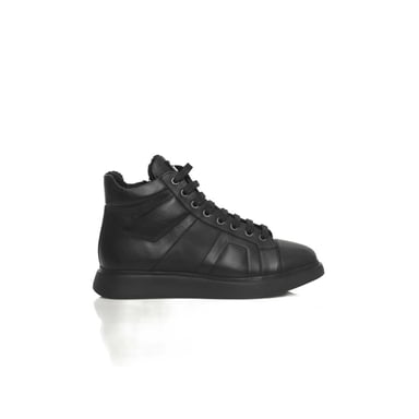 Zapatillas altas de cuero para hombre