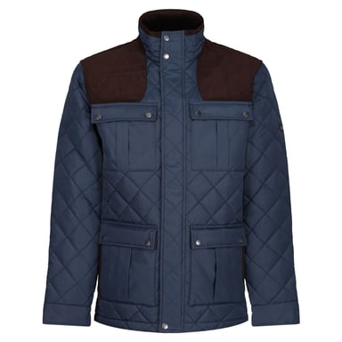 Regatta Mens Padbury Quilted Jacket (Navy)