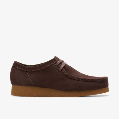 Zapatos WallabeeEVO de ante marrón oscuro