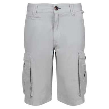 Regatta Mens Shorebay Vintage Cargo Shorts (Silver Grey)