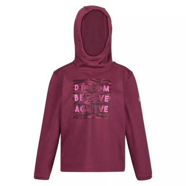 Regatta Childrens/Kids Dream Believe Achieve Extol Stretch Hoodie (Amaranth Haze)