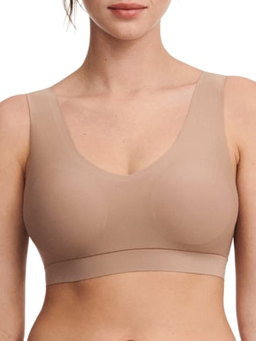 SoftStretch V-Neck Jersey Crop Top