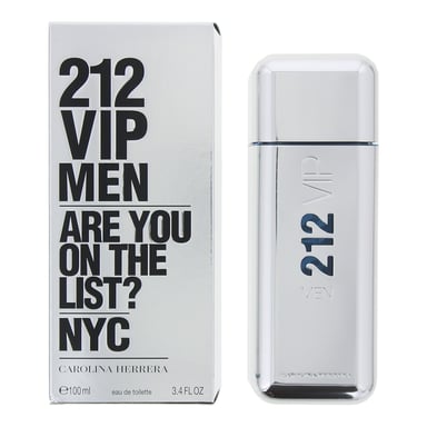 Carolina Herrera 212 Vip Men Eau de Toilette Spray de 100 ml para Él