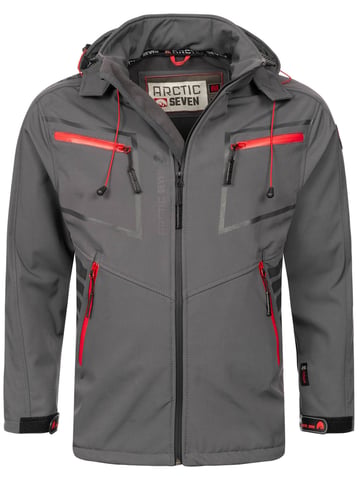 Chaqueta Softshell para Hombre Arctic Seven Gris Oscuro