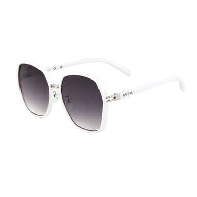Gafas de sol cuadradas blancas Gu7624