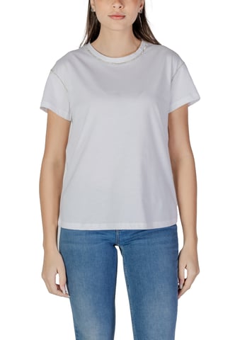 Camiseta de manga corta con cuello redondo Crystal