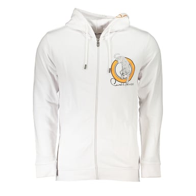 Sudadera con capucha tipo zip con gráfico de tigre