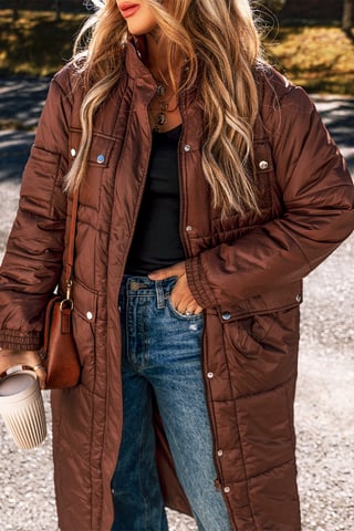 Chaqueta acolchada tipo puffa