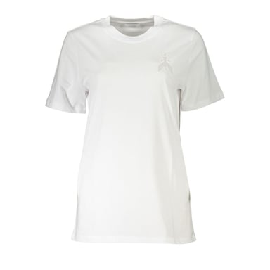 Camiseta con Detalle de Insecto Bordado