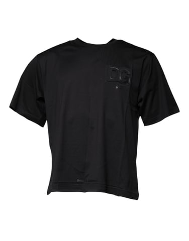 Camiseta de Manga Corta con Logo Dg